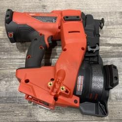 AS-IS Milwaukee  FUEL 18-Volt Lithium-Ion Brushless Cordless Coil Roofing Nailer (Tool Only)