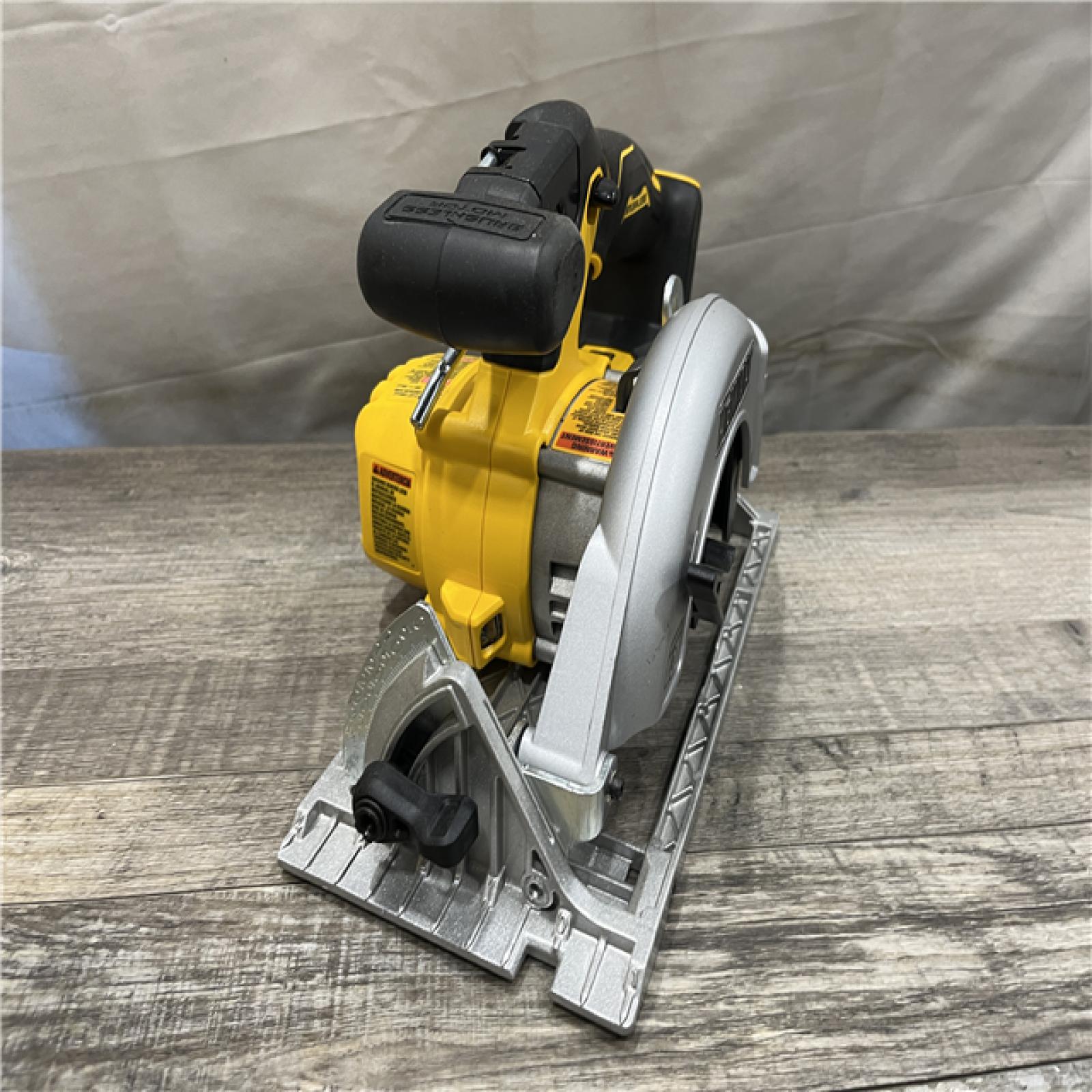 AS-IS DEWALT 20V MAX Cordless Brushless 6-1/2 in. Sidewinder Style Circular Saw (Tool Only)