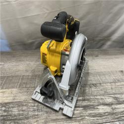 AS-IS DEWALT 20V MAX Cordless Brushless 6-1/2 in. Sidewinder Style Circular Saw (Tool Only)
