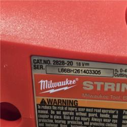 AS-IS Milwaukee M18 Battery String Trimmer Kit