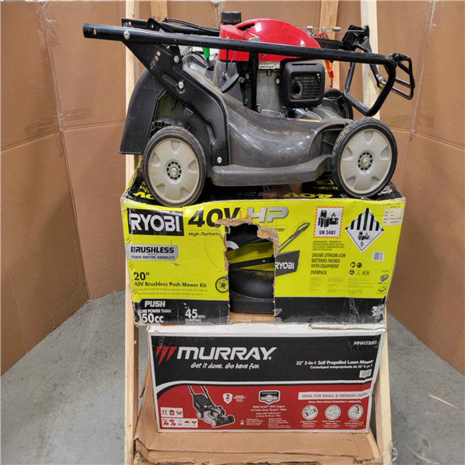 CALIFORNIA AS-IS OUTDOOR POWER EQUIPMENT
