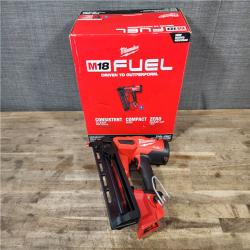 HOUSTON LOCATION - AS-IS (APPEARS LIKE NEW) Milwaukee 2841-20 18V Cordless Gen II 16 Gauge Angled Finish Nailer (Tool Only)