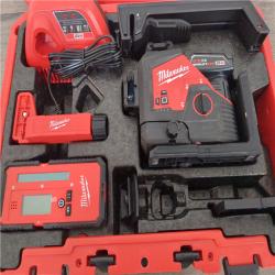 California AS-IS Milwaukee M12 Green 360 degree 3-Plane Laser Kit