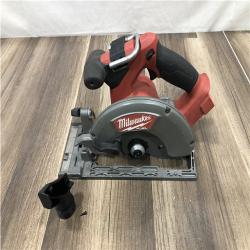 AS-IS Milwaukee FUEL 18V Lithium-Ion Brushless Cordless 6-1/2 in. Circular Saw (Tool-Only)