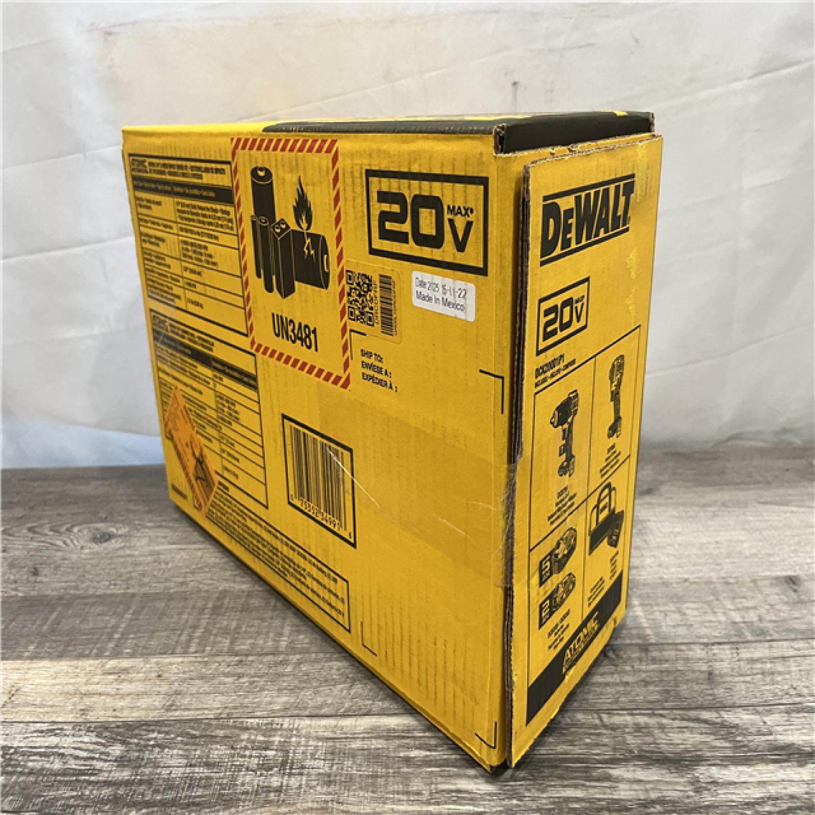 NEW - DEWALT ATOMIC 20V MAX Lithium-Ion Cordless 2-Tool Combo Kit
