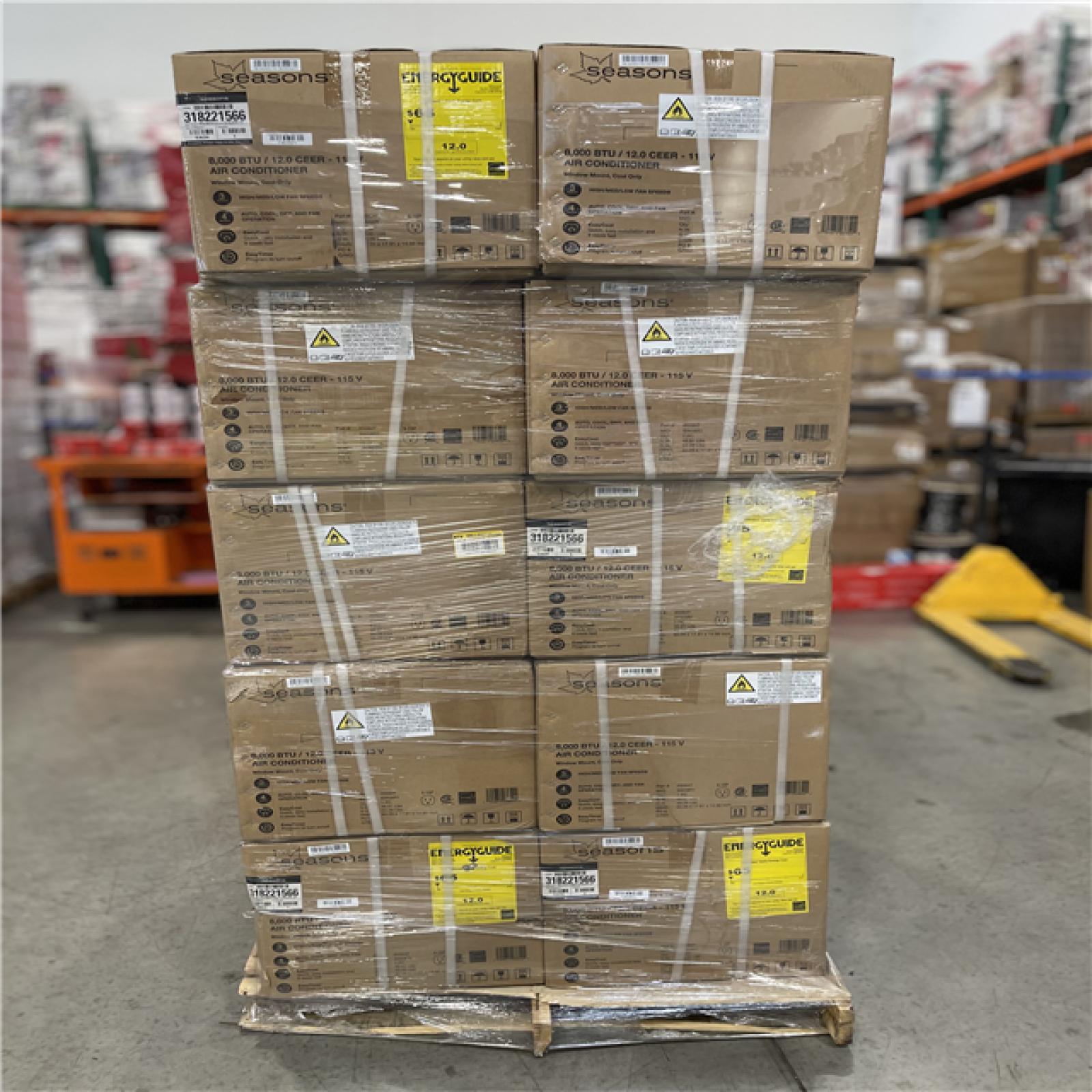 DALLAS LOCATION - SEASON AIR CONDITIONER PALLET- (20 UNITS)