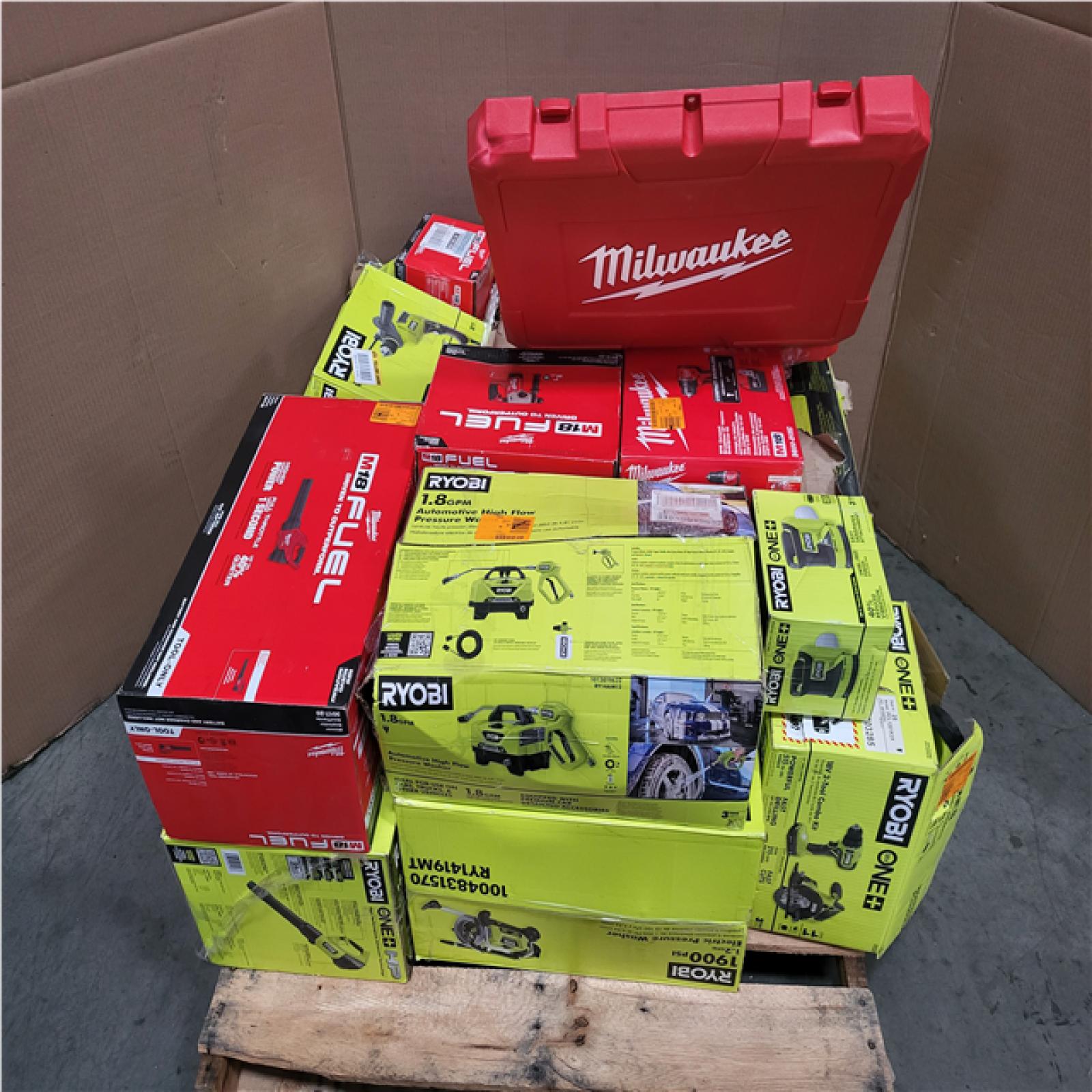 CALIFORNIA AS-IS TOOL PALLET