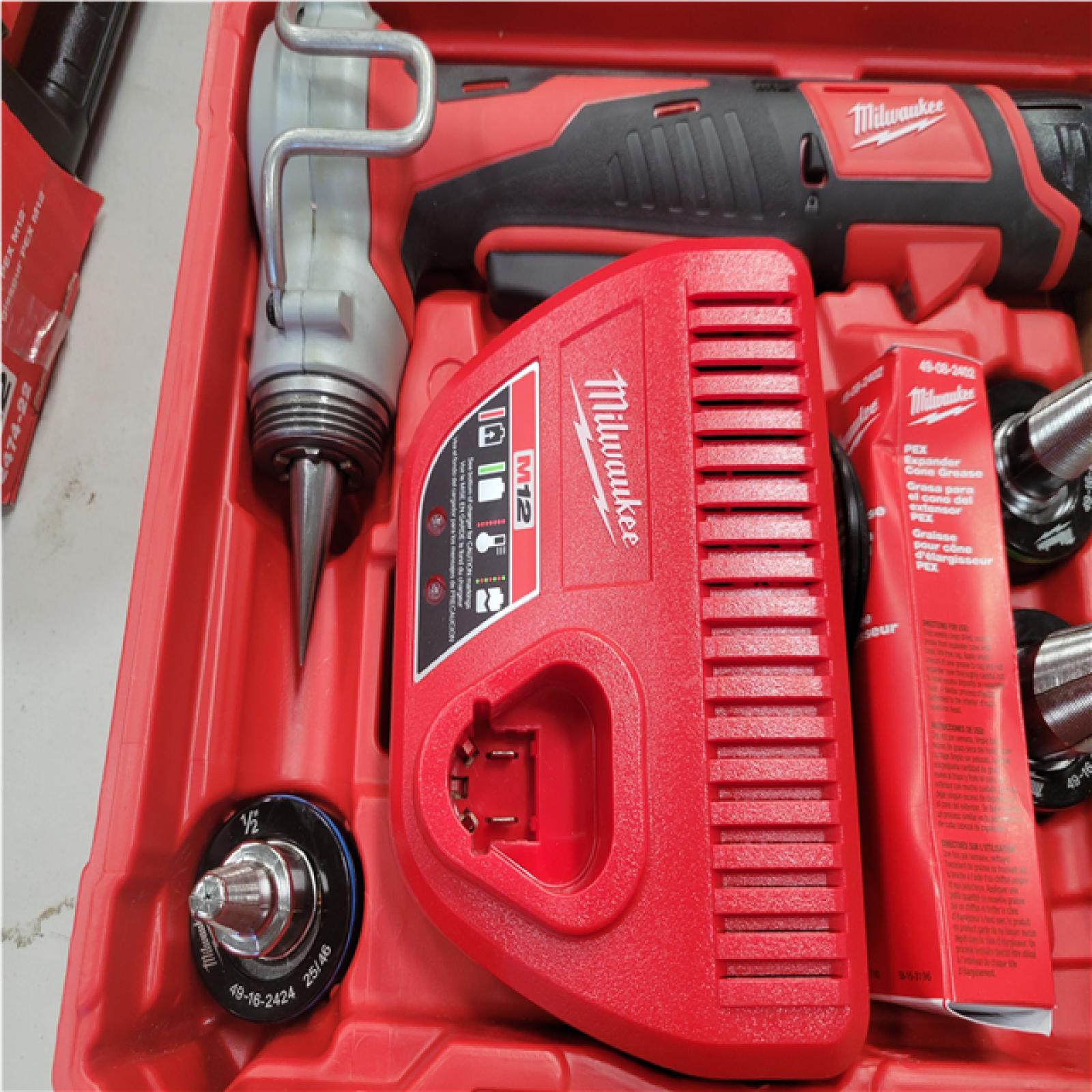 CALIFORNIA AS-IS MILWAUKEE M12 PEX EXPANDER KIT