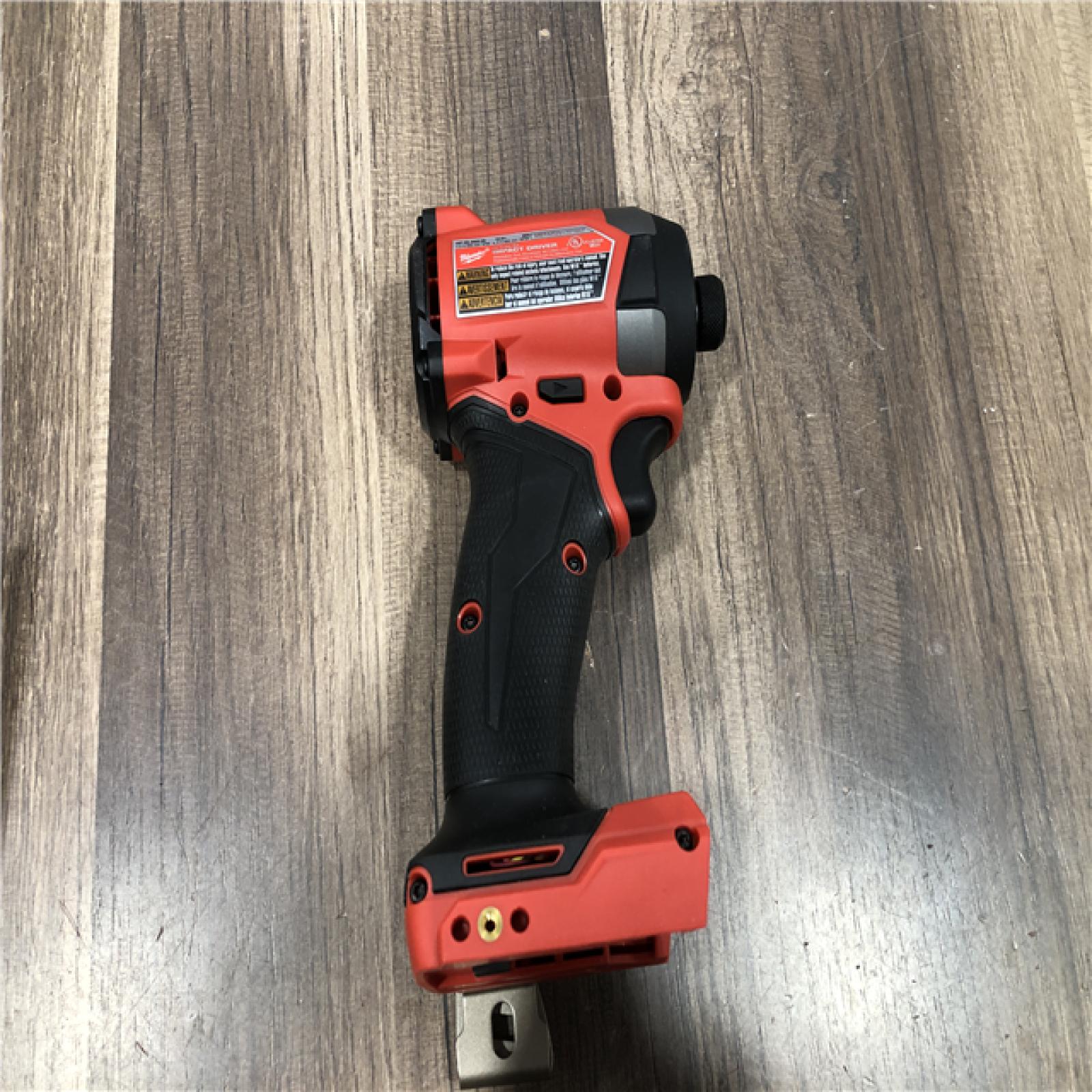 AS-IS Milwaukee FUEL 18V Lithium-Ion Brushless Cordless 1/4 in. Hex Impact Driver (Tool-Only)