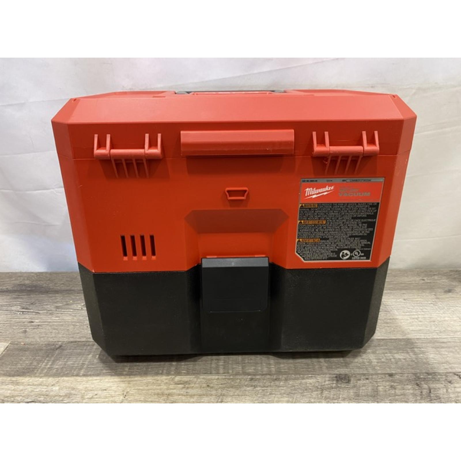 AS-IS Milwaukee FUEL 12-Volt Lithium-Ion Cordless 1.6 Gal. Wet/Dry Vacuum (Vacuum-Only)