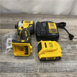 AS-IS DEWALT Atomic 20V Max Lithium-Ion Brushless Cordless Compact 1/4 in. Impact Driver Kit