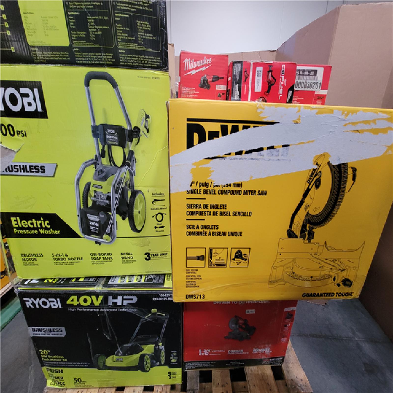 CALIFORNIA AS-IS TOOL PALLET