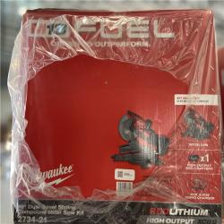 NEW! - Milwaukee M18 FUEL 18V 10 in. Lithium-Ion Brushless Cordless Dual Bevel Sliding Compound Miter Saw Kit with One 8.0 Ah Battery