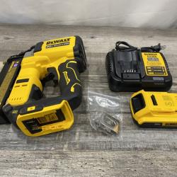 AS-IS DEWALT ATOMIC 20V MAX Lithium Ion Cordless 23 Gauge Pin Nailer Kit