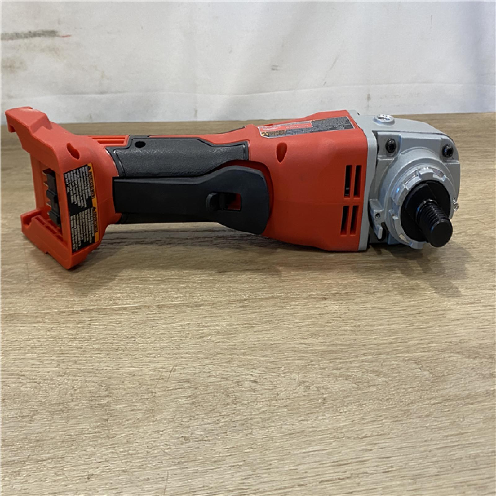 AS-IS Milwaukee FUEL 18-Volt Lithium-Ion Brushless Cordless 4-1/2 in./6 in. Braking Grinder with Paddle Switch (Tool-Only)