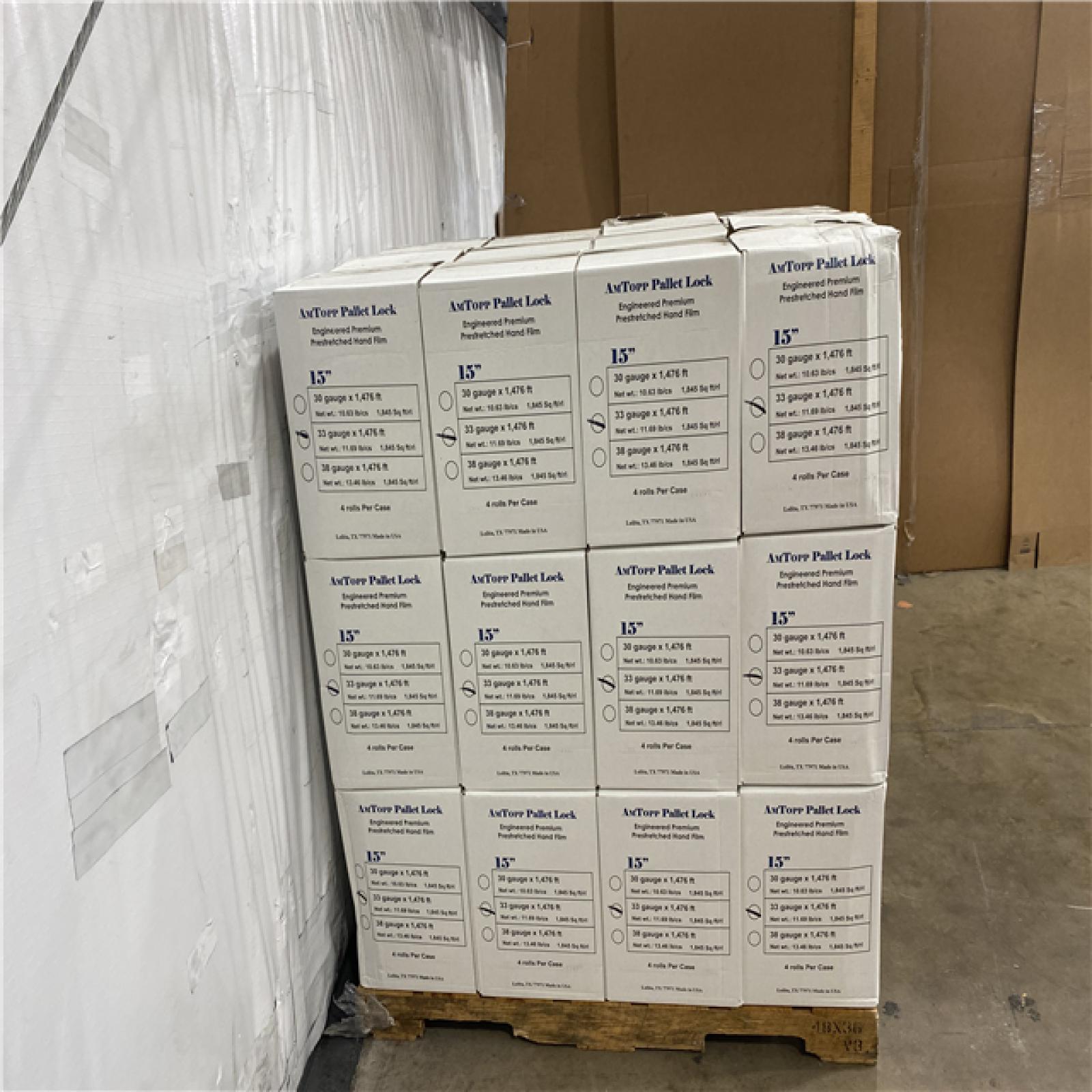 Houston Location AS IS - Pallet Wrap Pallet