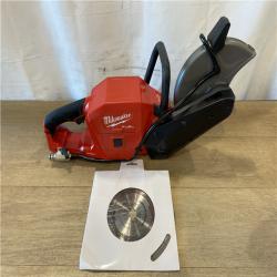AS-IS Milwaukee FUEL ONE-KEY 18V Lithium-Ion Brushless Cordless 9 in. Cut Off Saw (Tool-Only)