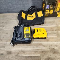 HOUSTON LOCATION - AS-IS DEWALT ATOMIC 20V MAX Lithium Ion Cordless 23 Gauge Pin Nailer Kit with 2.0Ah Battery and Charger