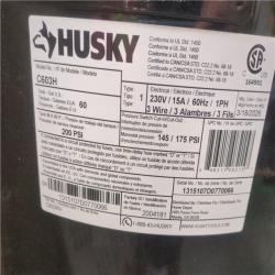 CALIFORNIA AS-IS HUSKY 60G Air Compressor