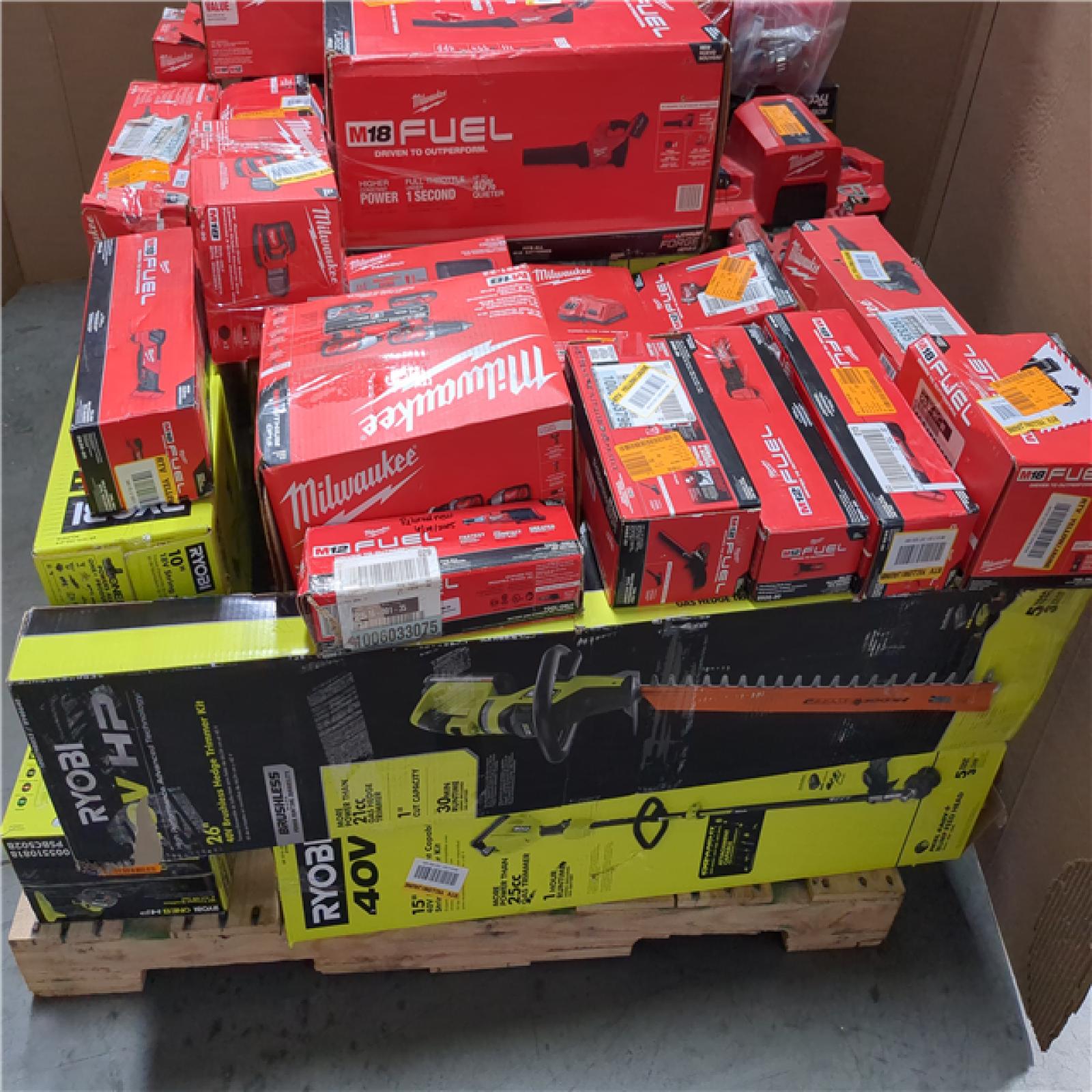 CALIFORNIA AS-IS TOOL PALLET