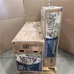 Phoenix NEW Hampton Bay Felton Falls 7-Piece Padded Sling Outdoor Dining Set