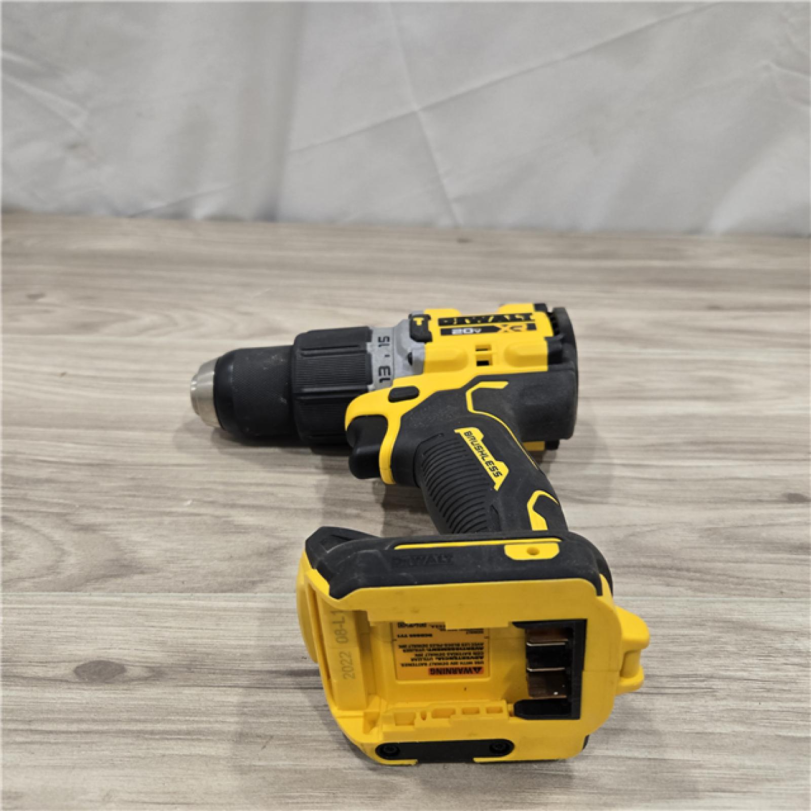 AS-IS DEWALT 20V Compact Cordless 1/2 in. Hammer Drill (Tool-Only)