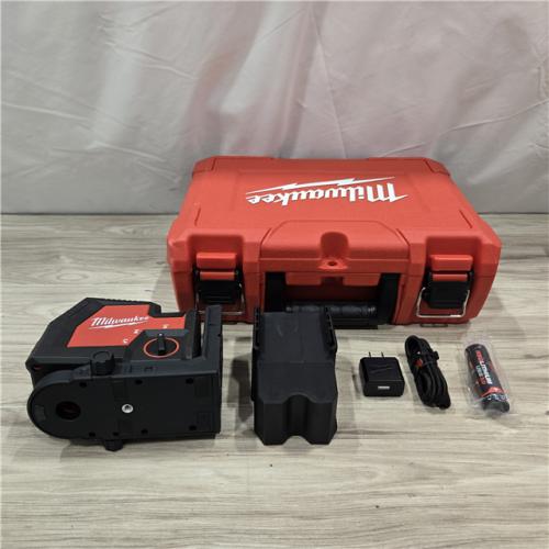AS-IS Milwaukee-3522-21 Green Beam USB Laser Kit