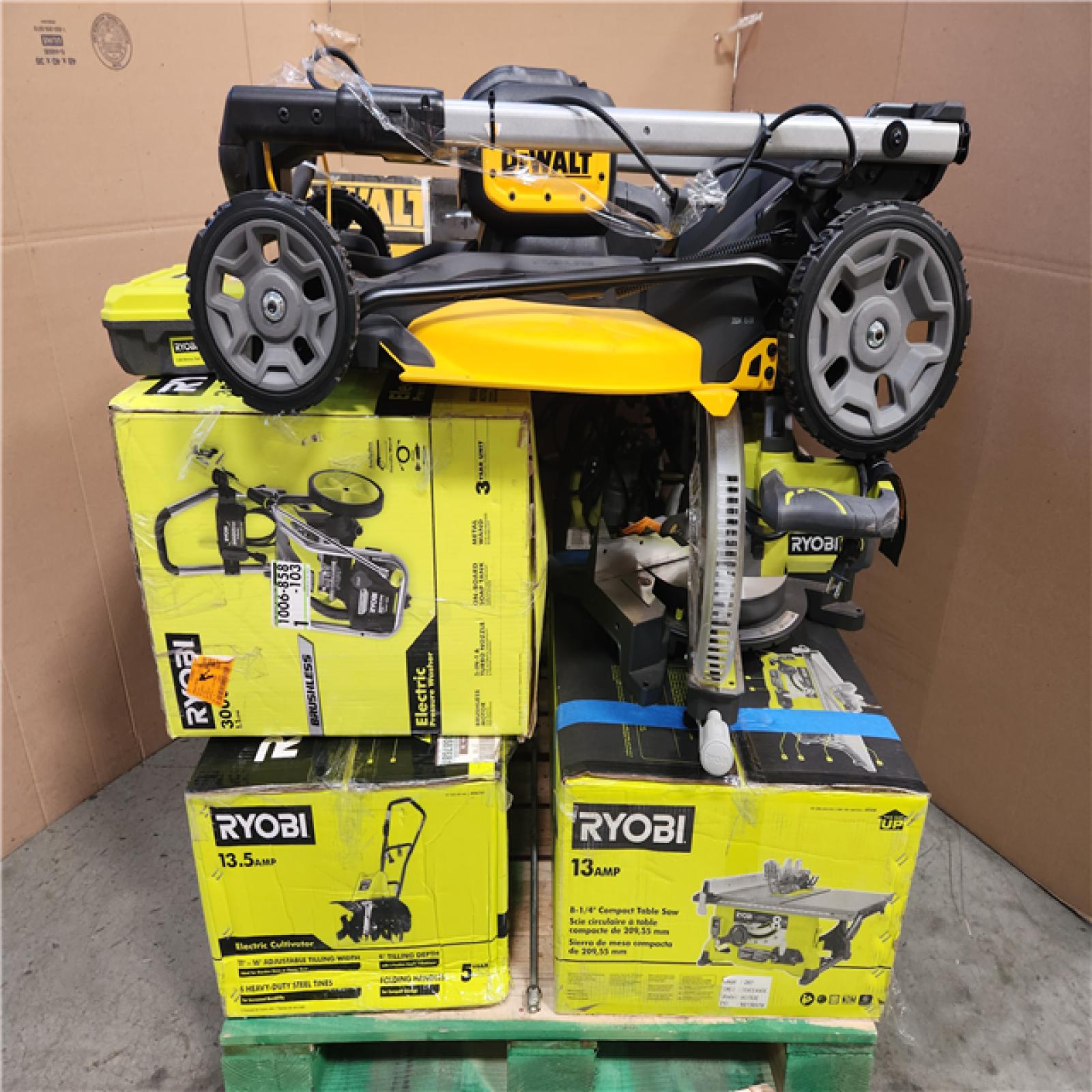 CALIFORNIA AS-IS TOOL PALLET