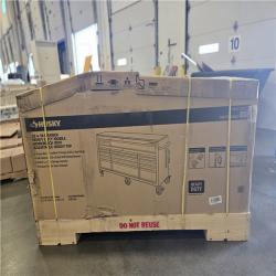 DALLAS LOCATION- AS-IS HUSKY 72 in. W x 24 in. D Heavy Duty 18-Drawer Mobile Workbench Cabinet