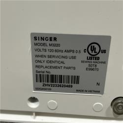AS-IS Singer M3220 Sewing Machine