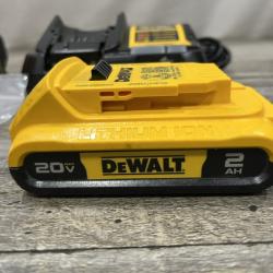 AS-IS DEWALT Atomic 20V Lithium-Ion Cordless Compact 1/2 in. Drill/Driver Kit