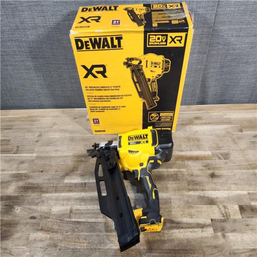 HOUSTON LOCATION - AS-IS DEWALT 20-Volt 21° Cordless Framing Nailer (Tool-Only)