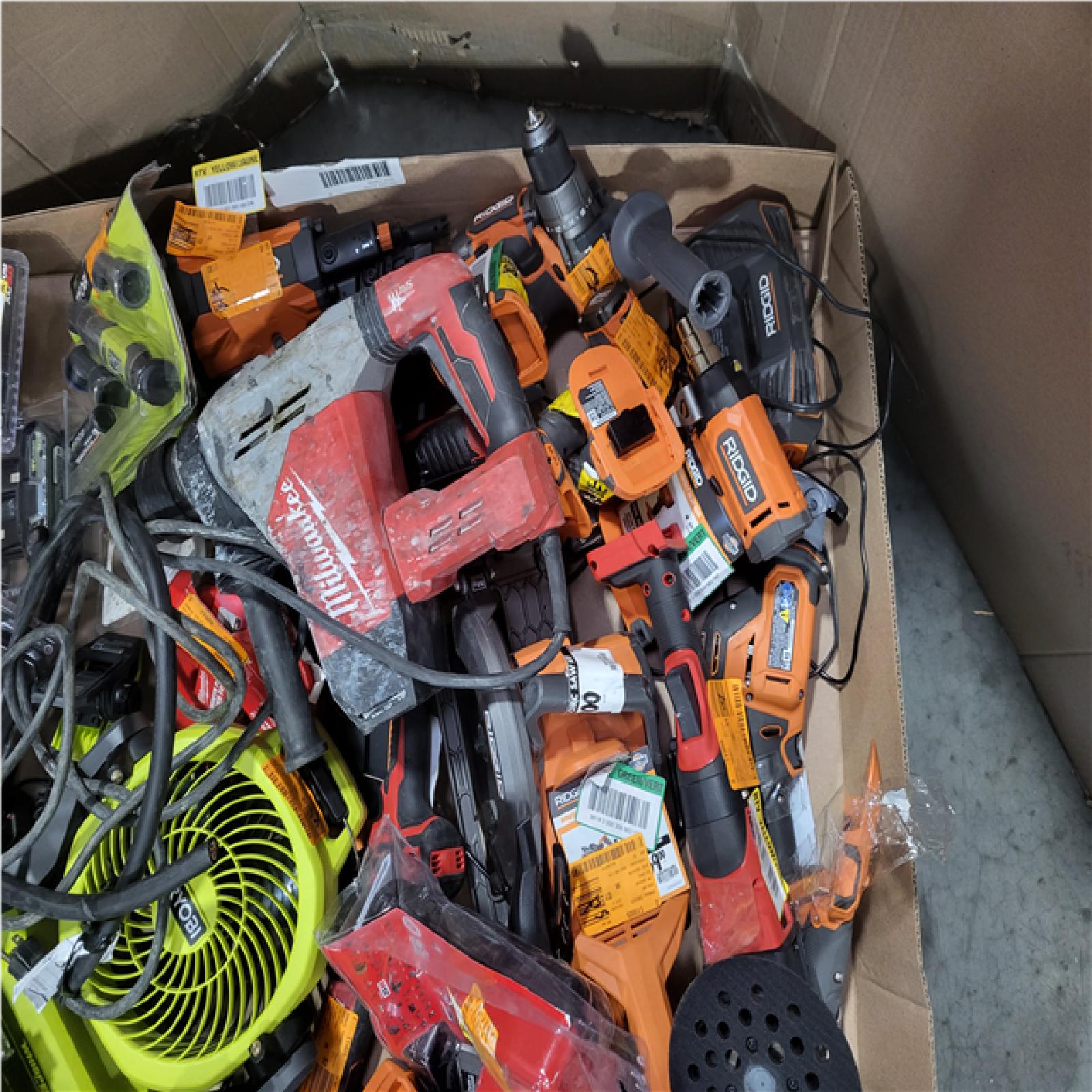 CALIFORNIA AS-IS TOOL PALLET