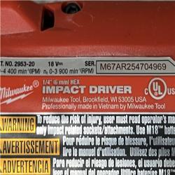 AS-IS Milwaukee FUEL 18V Lithium-Ion Brushless Cordless Hammer Drill and Impact Driver Combo Kit