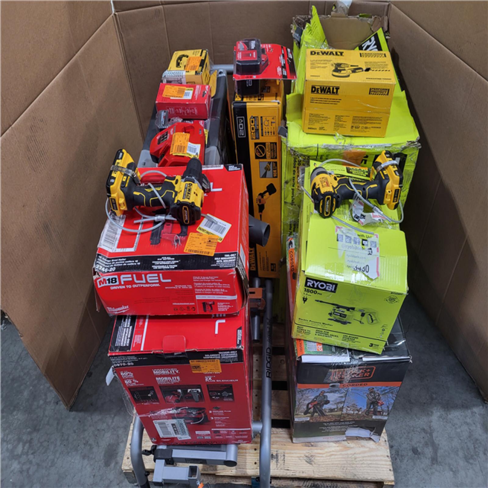 CALIFORNIA AS-IS TOOL PALLET