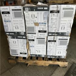 DALLAS LOCATION - Vissani 5,000 BTU 115-Volt Window Air Conditioner for 150 sq. ft. Rooms in White PALLET - (12 UNITS)