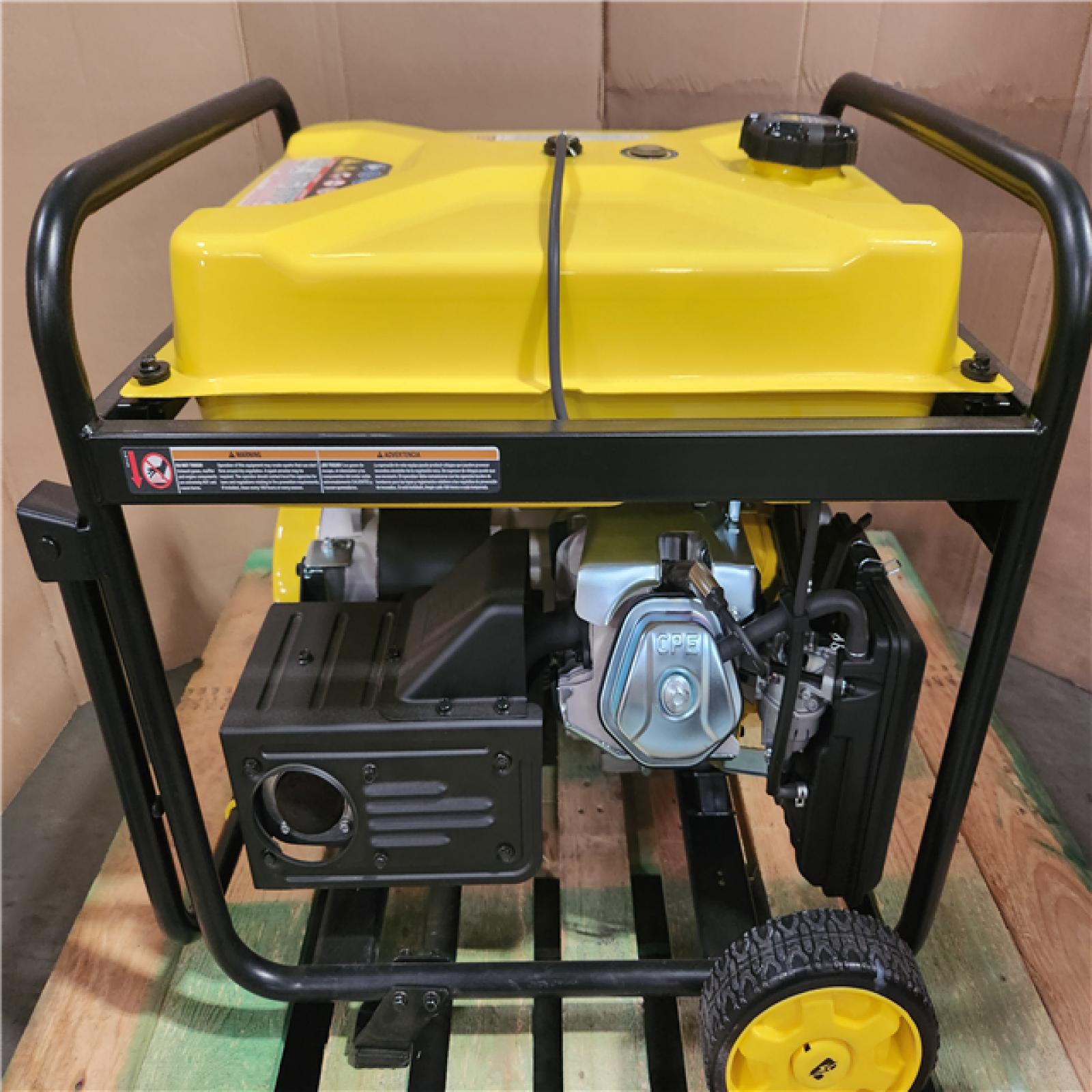 CALIFORNIA AS-IS CHAMPION PORTABLE GENERATOR