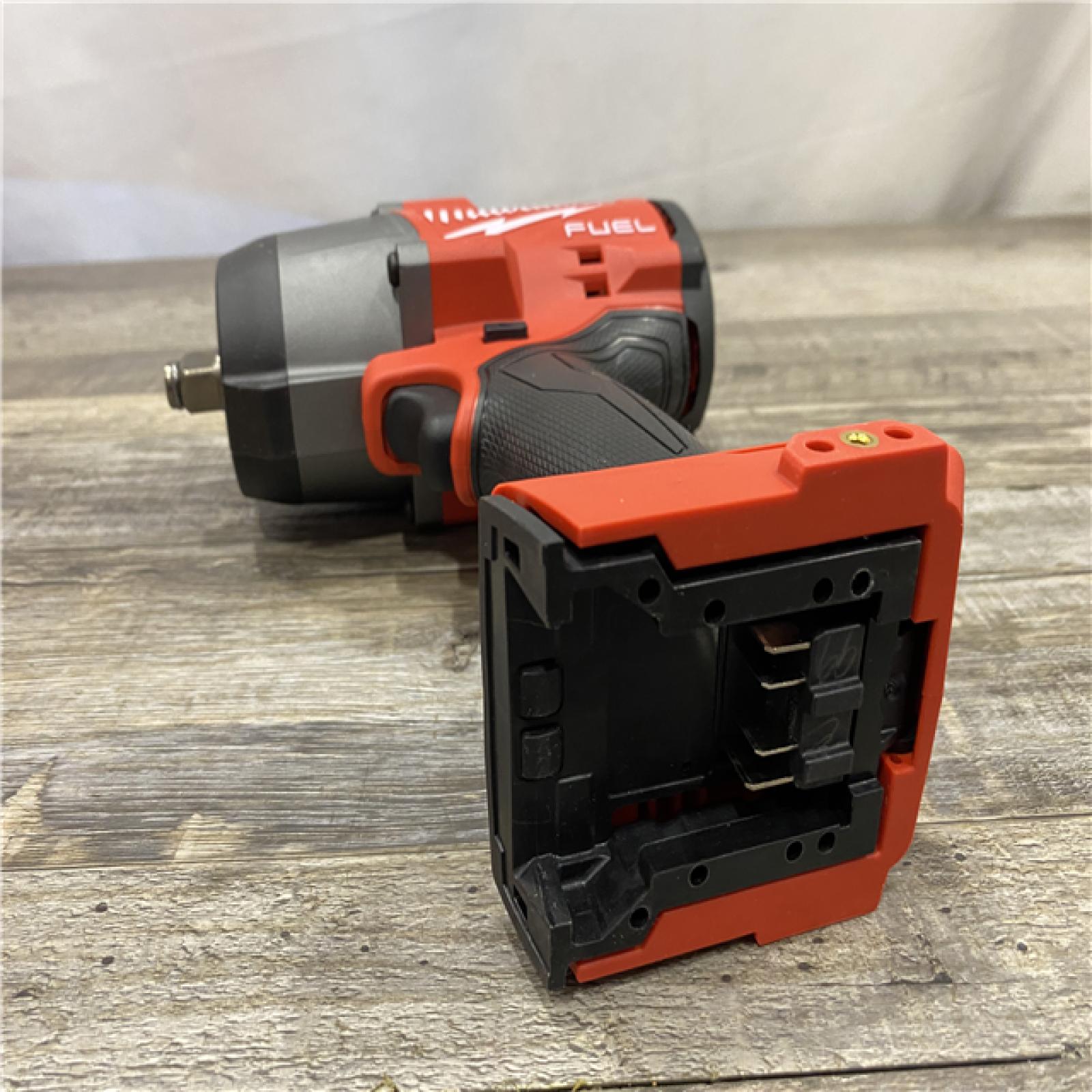 AS-IS Milwaukee FUEL 18V Lithium-Ion Brushless Cordless 1/2 in. Impact Wrench with Friction Ring (Tool-Only)