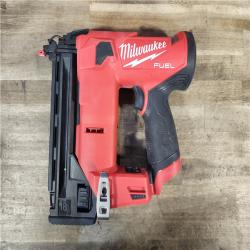 HOUSTON LOCATION - AS-IS M12 FUEL 12-Volt Lithium-Ion Brushless Cordless 18-Guage Compact Brad Nailer (Tool Only)