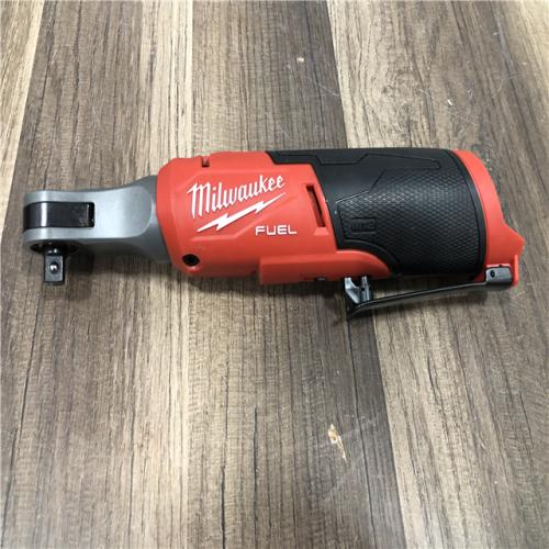AS-IS Milwaukee FUEL 12-Volt Lithium-Ion Brushless Cordless High Speed 3/8 in. Ratchet (Tool-Only)