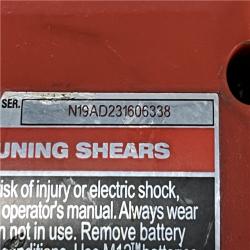 AS-IS Milwaukee 12V Cordless Brushless Pruner Shears (Tool Only)