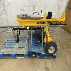 Houston Location - AS-IS Outdoor Power Equipment DEWALT 28 TON LOG SPLITTER