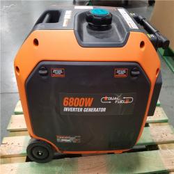 CALIFORNIA AS-IS WEN 6800W INVERTER GENERATOR