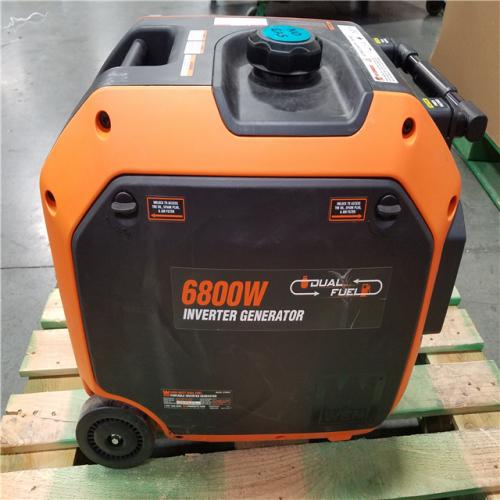 CALIFORNIA AS-IS WEN 6800W INVERTER GENERATOR