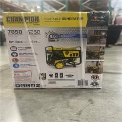 NEW! - Champion Power Equipment 7850/6250-Watt Recoil Start Storm Ready Gasoline and Propane Powered Dual Fuel Portable Generator with CO Shield