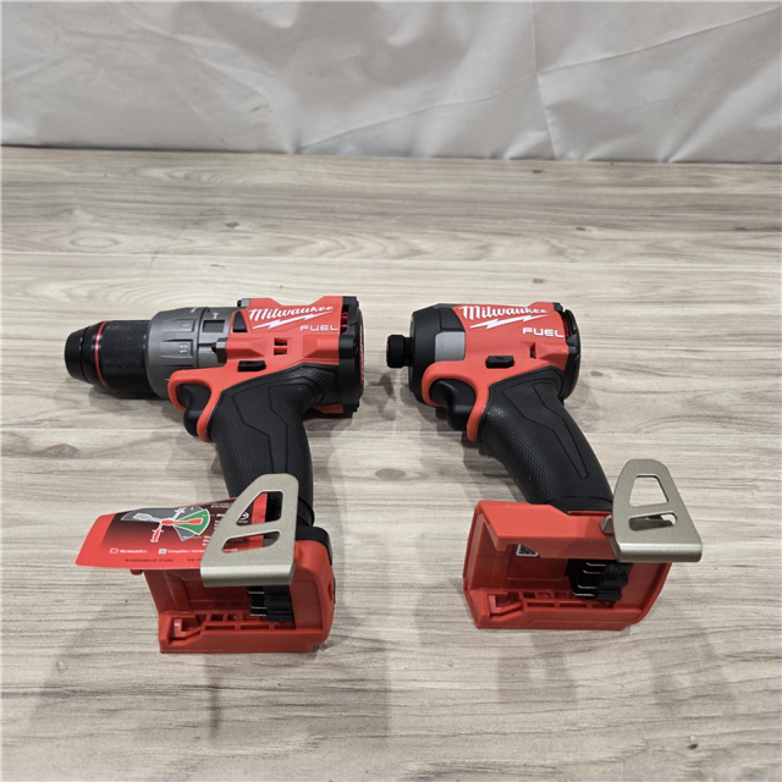 AS-IS MILWAUKEE FUEL 18V Cordless Hammer Drill and Impact Driver Combo Kit