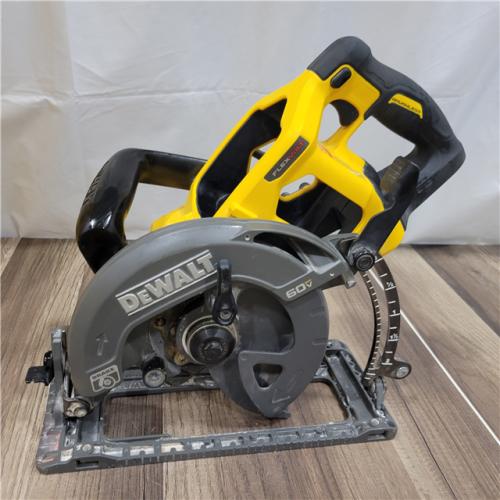 AS-IS DEWALT FLEXVOLT 60V MAX Cordless Brushless 7-1/4 in. Wormdrive Style Circular Saw (Tool Only)