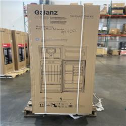 DALLAS LOCATION-Galanz 12 cu. ft. Top Freezer Refrigerator with Dual Door  Frost Free in Stainless Steel PALLET-(2 UNITS)