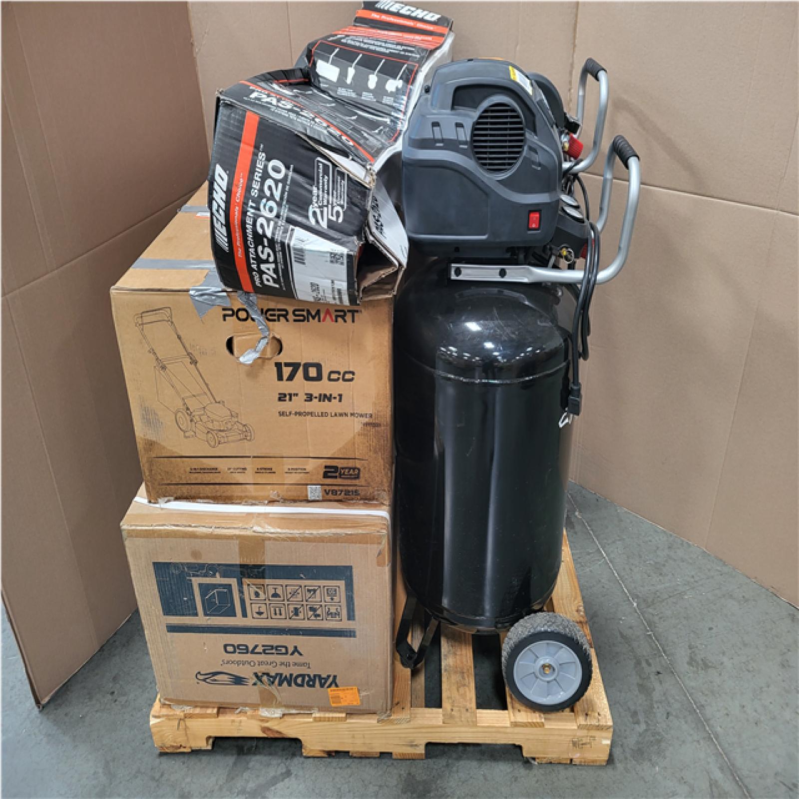 CALIFORNIA AS-IS OUTDOOR POWER EQUIPMENT
