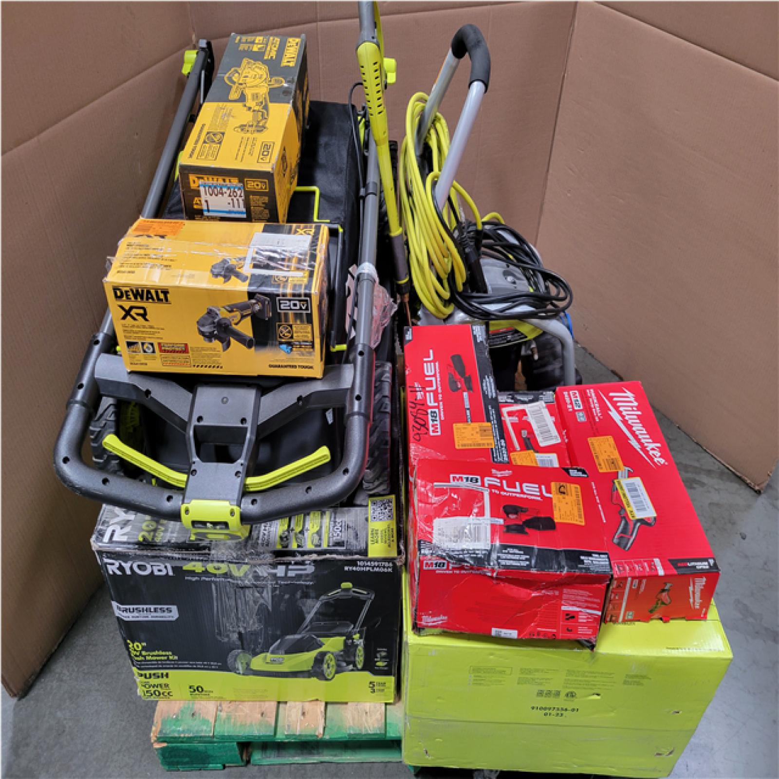 CALIFORNIA AS-IS TOOL PALLET